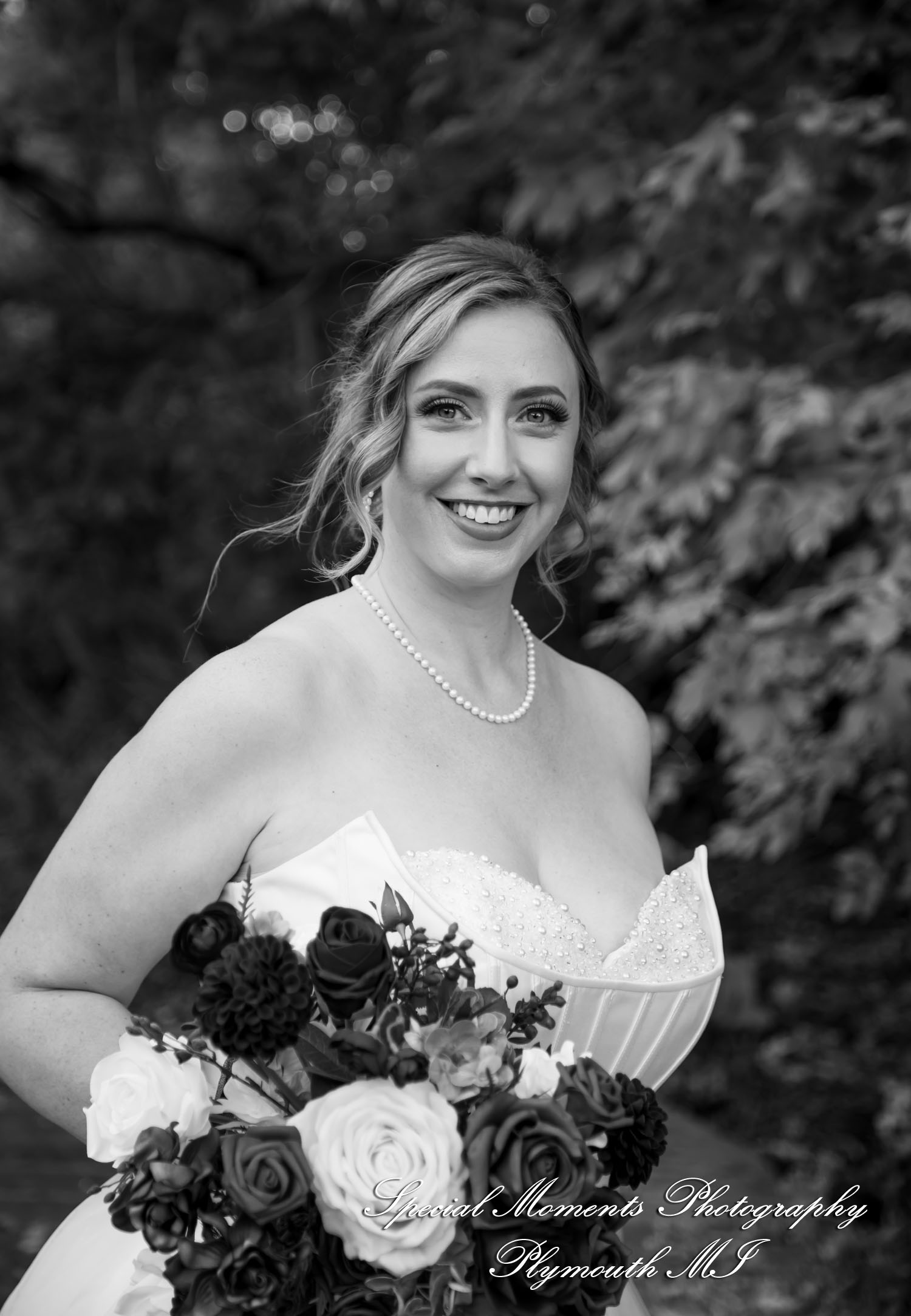 Chloe & Daniel at Wellers West Garden Saline MI wedding photography