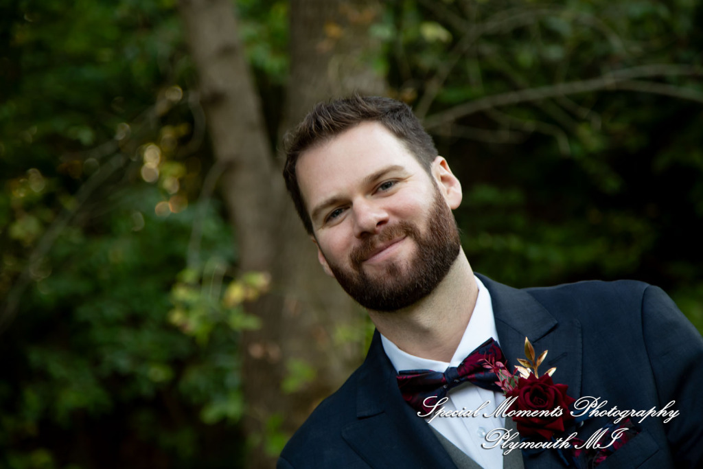 Chloe & Daniel at Wellers West Garden Saline MI wedding photography