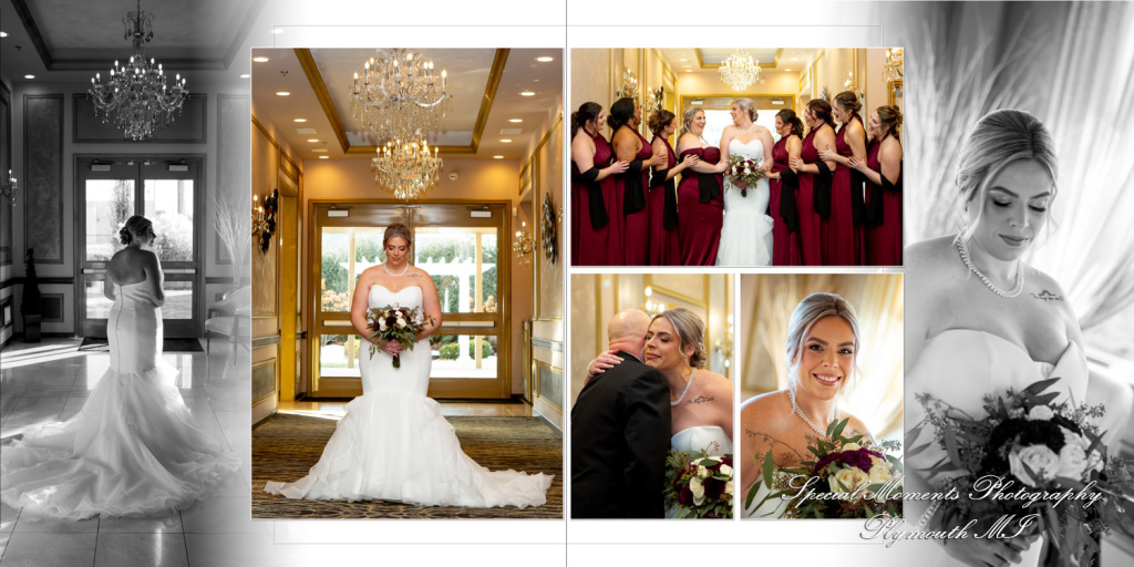 Coffee Table Design - Nick & Kelsey at Bentley Banquet Conference Center Wyandotte MI wedding album photography