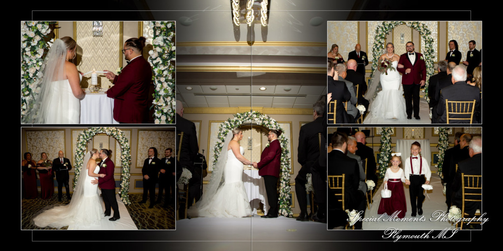 Coffee Table Design - Nick & Kelsey at Bentley Banquet Conference Center Wyandotte MI wedding album photography