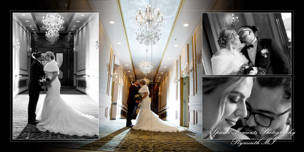 Coffee Table Design - Nick & Kelsey at Bentley Banquet Conference Center Wyandotte MI wedding album photography