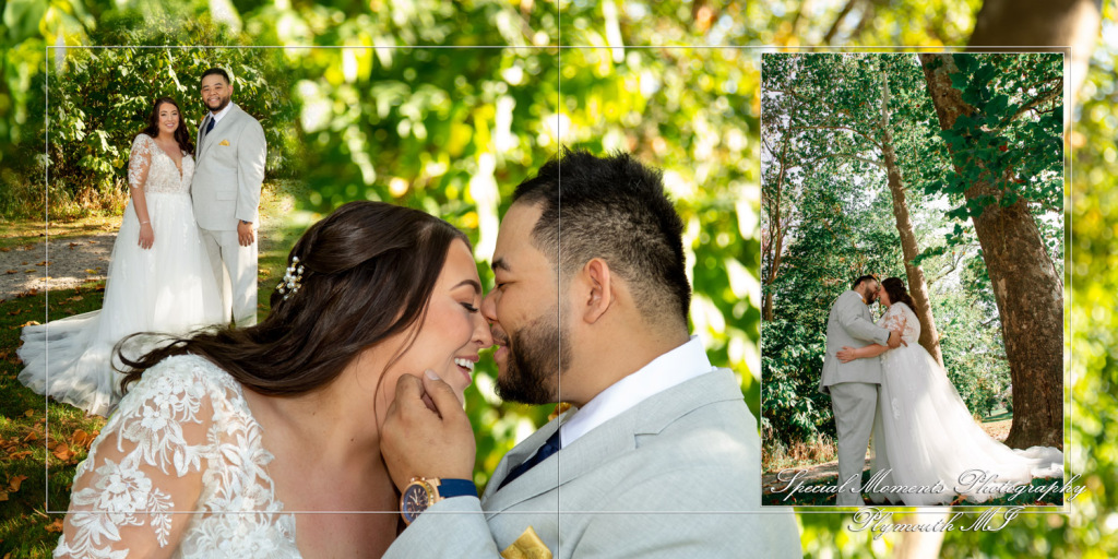Coffee Table Design Style - Jimmy & Gina at Macedonian Cultural Center Sterling Heights MI wedding album photograph