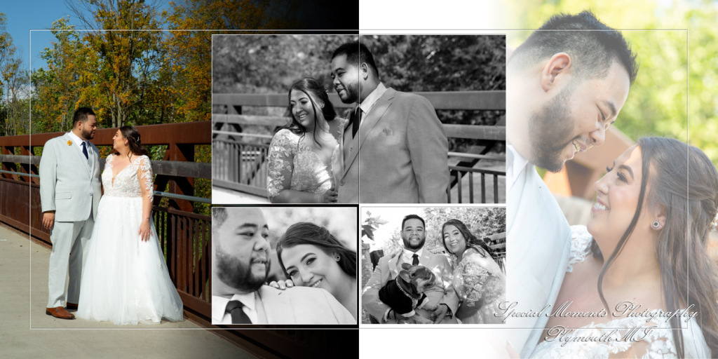 Coffee Table Design Style - Jimmy & Gina at Macedonian Cultural Center Sterling Heights MI wedding album photograph