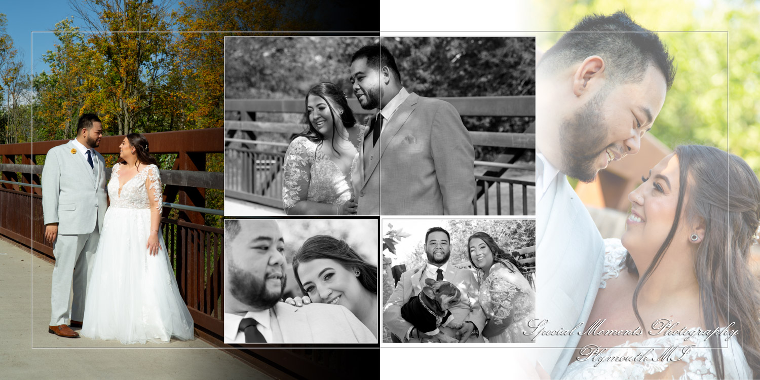 Coffee Table Design Style - Jimmy & Gina at Macedonian Cultural Center Sterling Heights MI wedding album photograph