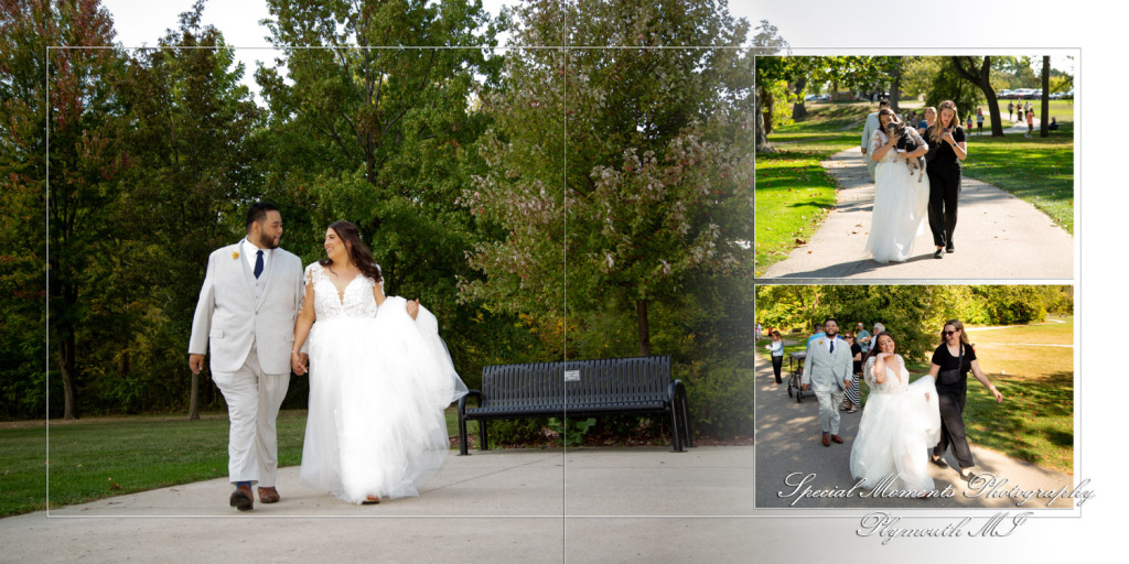 Coffee Table Design Style - Jimmy & Gina at Macedonian Cultural Center Sterling Heights MI wedding album photograph