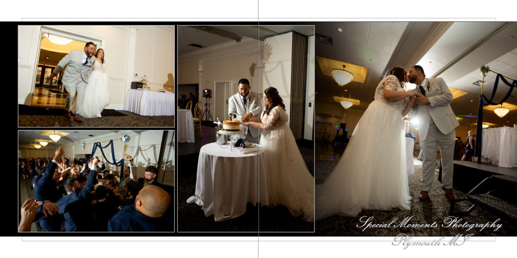 Coffee Table Design Style - Jimmy & Gina at Macedonian Cultural Center Sterling Heights MI wedding album photograph