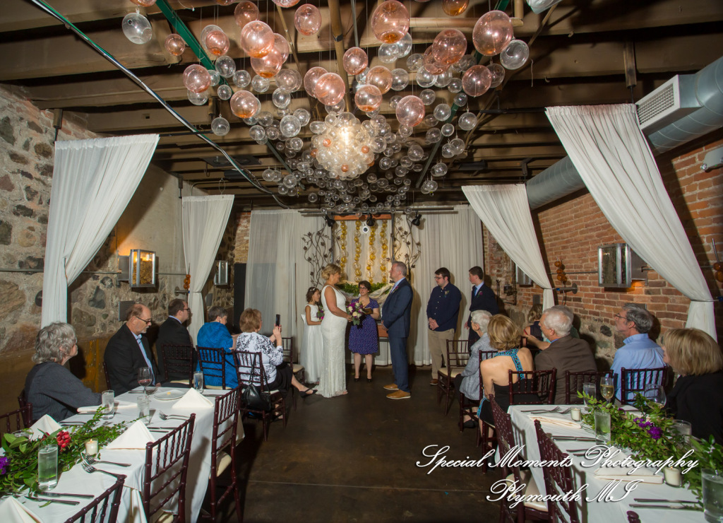 Kathy & Matt Vinology Restaurant & Event Space Ann Arbor MI wedding photography
