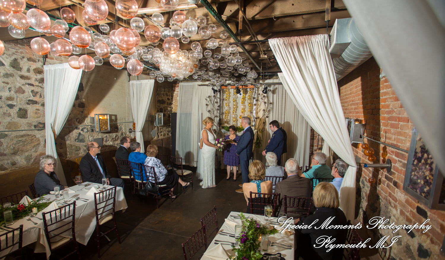 Kathy & Matt Vinology Restaurant & Event Space Ann Arbor MI wedding photography