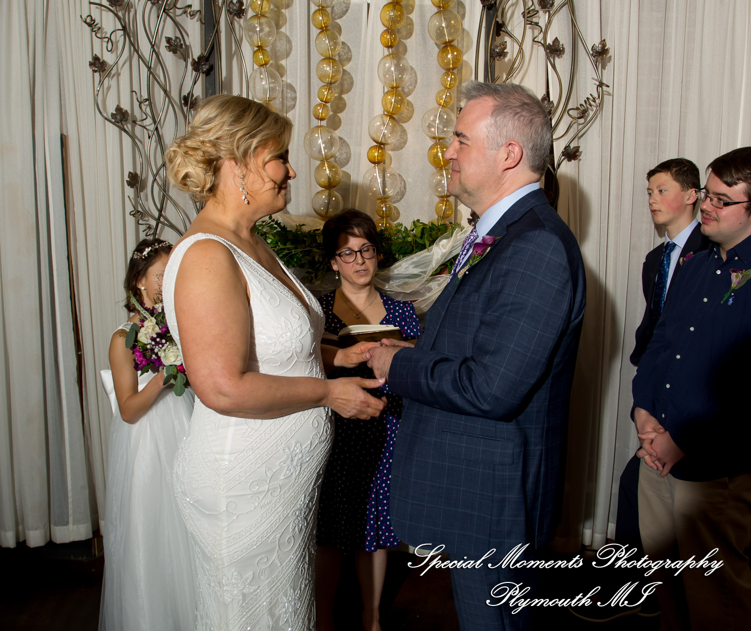 Kathy & Matt Vinology Restaurant & Event Space Ann Arbor MI wedding photography