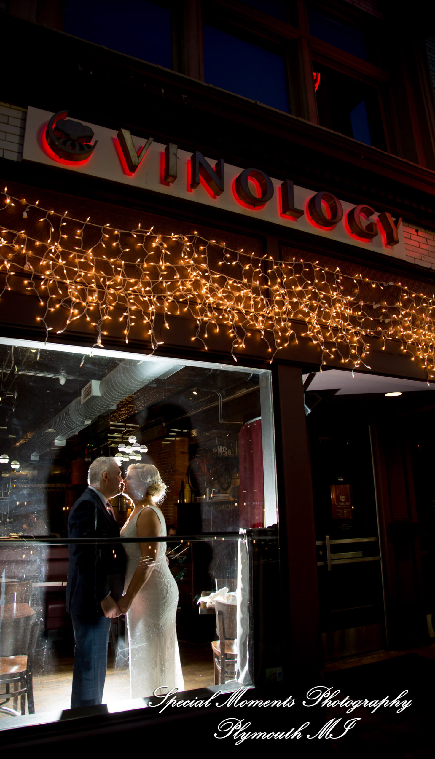 Kathy & Matt's Reception details at a Vinology Ann Arbor wedding