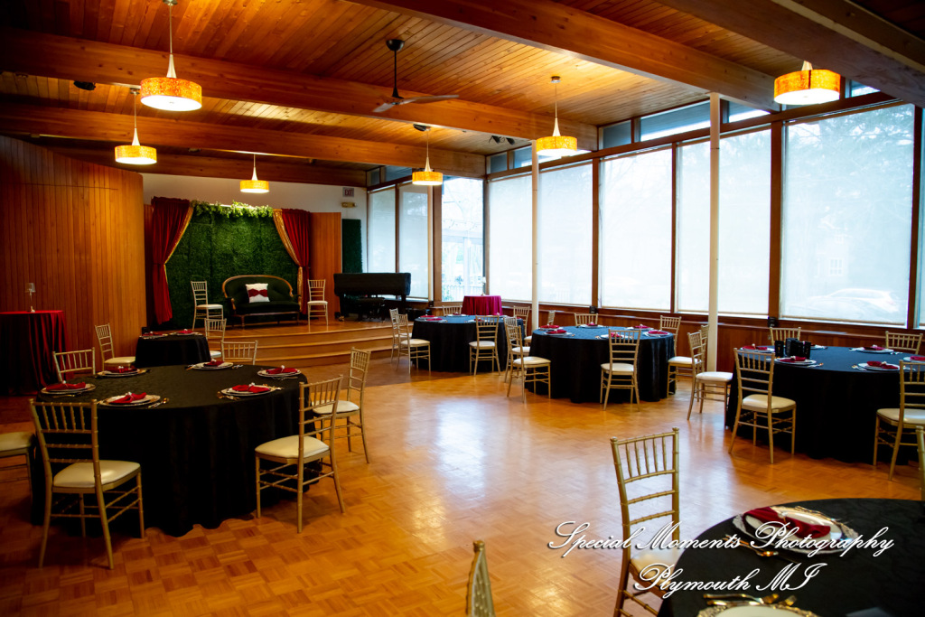 Faiza & Ian at Stone Chalet Bed and Breakfast Inn Ann Arbor MI wedding photograph