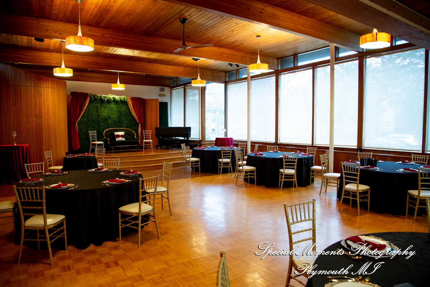 Faiza & Ian at Stone Chalet Bed and Breakfast Inn Ann Arbor MI wedding photograph