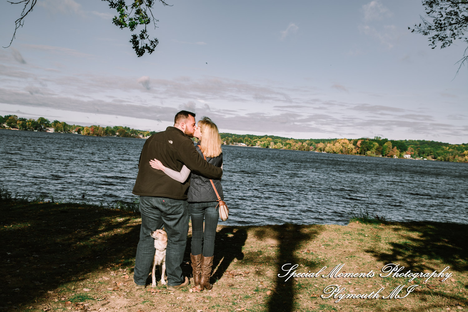Christina & Jeffrey at Pontiac Lake State Park Waterford MI engagement photography