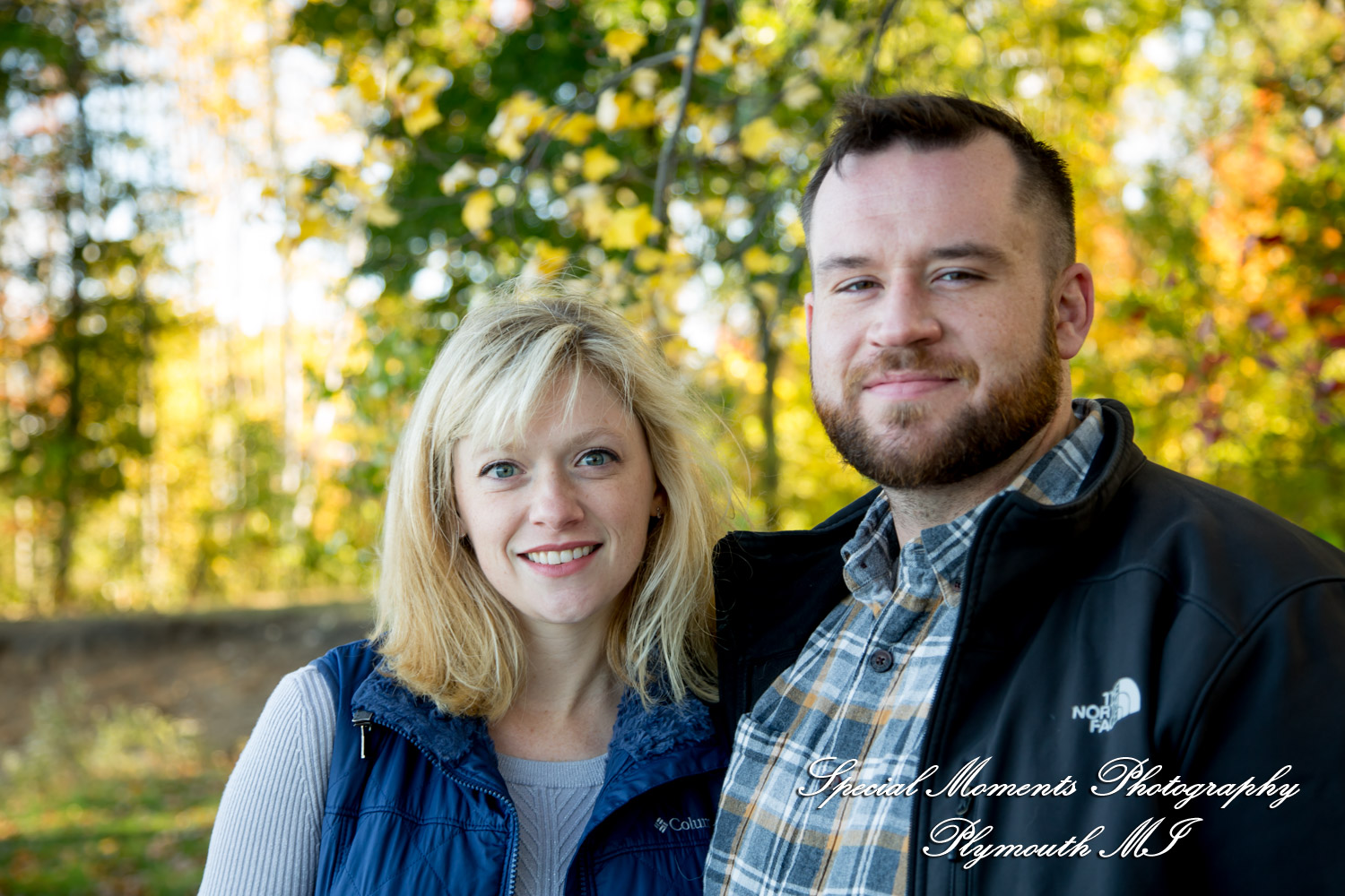 Christina & Jeffrey at Pontiac Lake State Park Waterford MI engagement photography