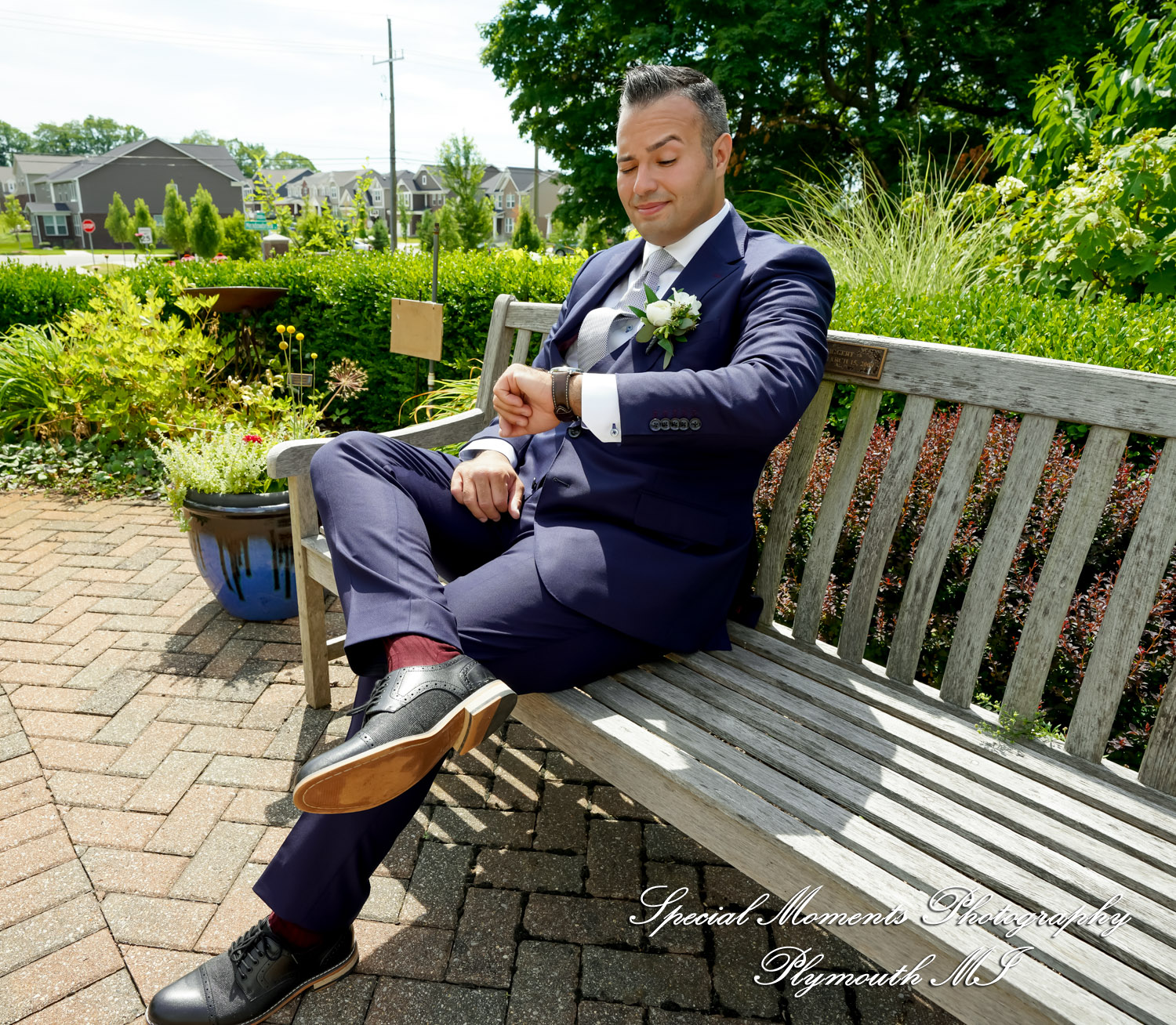Melissa & Eric at MSU Tollgate Farm & Education Center Novi MI wedding photography