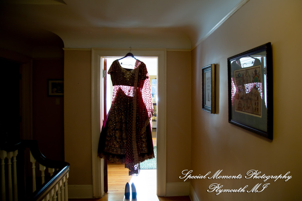 Faiza & Ian at Stone Chalet Bed and Breakfast Inn Ann Arbor MI wedding photograph