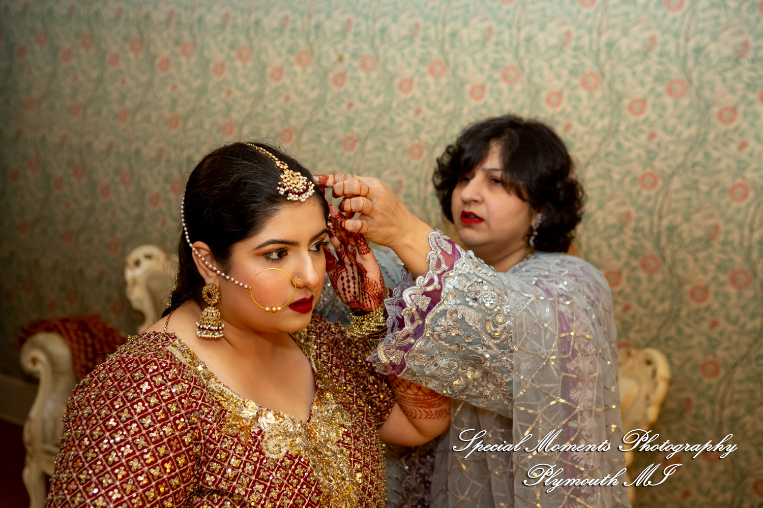 Faiza & Ian at Stone Chalet Bed and Breakfast Inn Ann Arbor MI wedding photograph