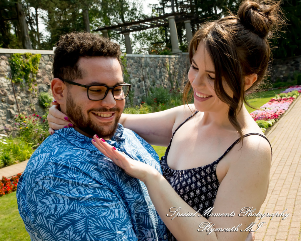 Chayna & Jonny at Cranbrook House Gardens Bloomfield Hills MI engagement photography Chayna & Jonny at Cranbrook House Gardens Bloomfield Hills MI engagement photography