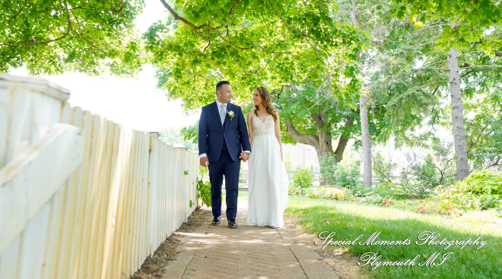 Melissa & Eric at MSU Tollgate Farm & Education Center Novi MI wedding photography