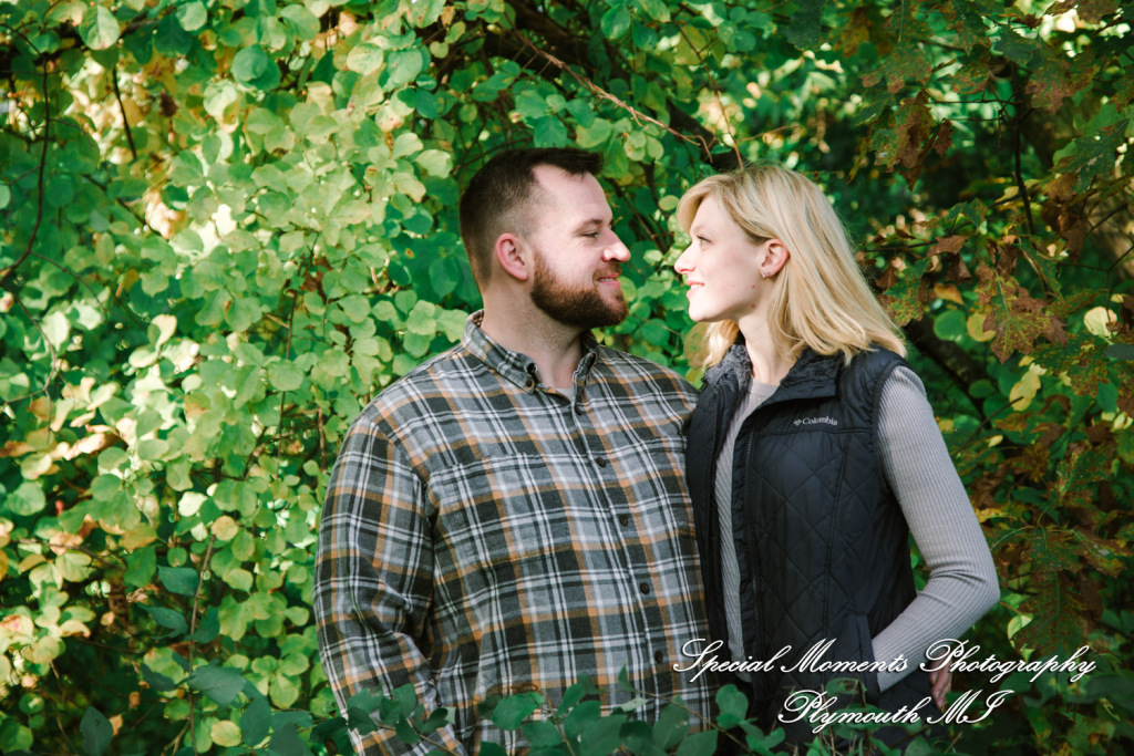 Christina & Jeffrey at Pontiac Lake State Park Waterford MI engagement photography