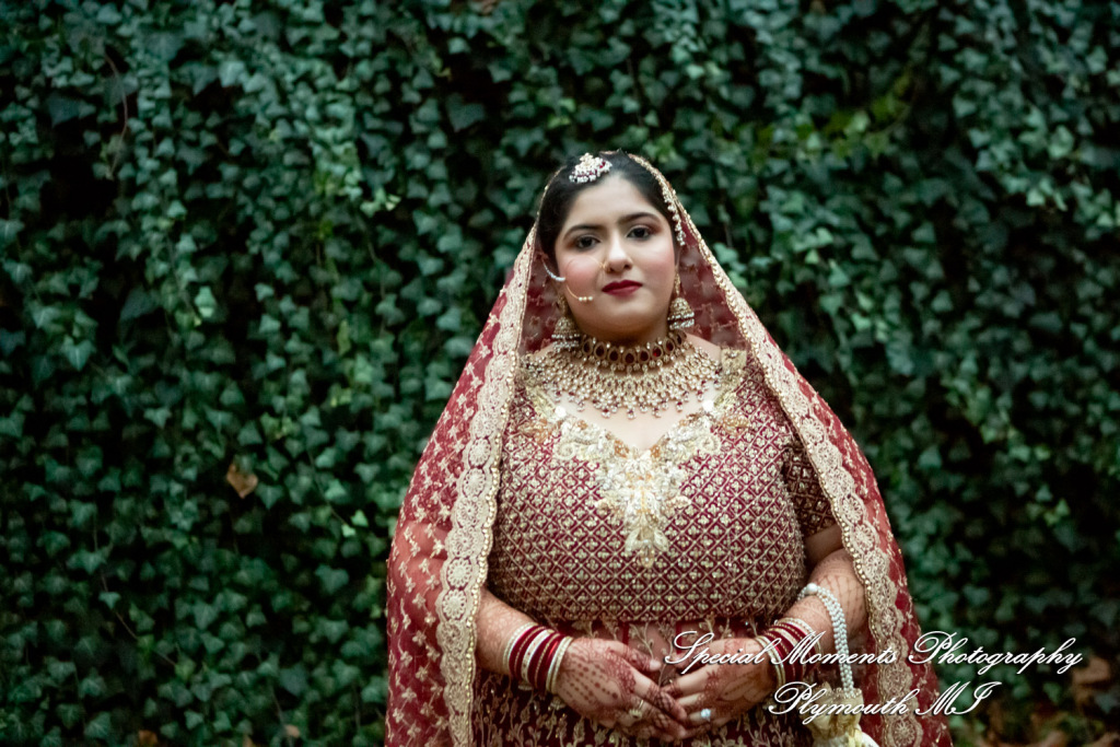 Faiza & Ian at Stone Chalet Bed and Breakfast Inn Ann Arbor MI wedding photograph
