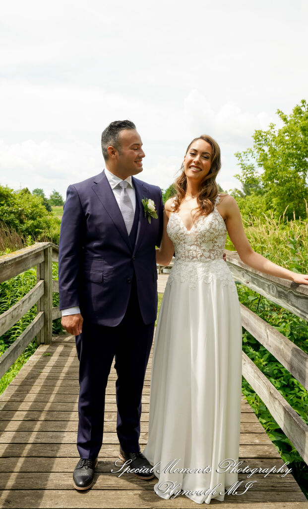 Melissa & Eric at MSU Tollgate Farm & Education Center Novi MI wedding photography