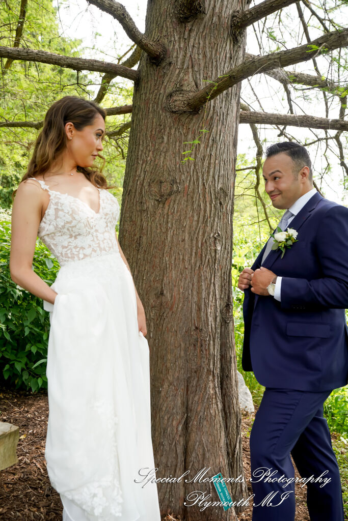 Melissa & Eric at MSU Tollgate Farm & Education Center Novi MI wedding photography