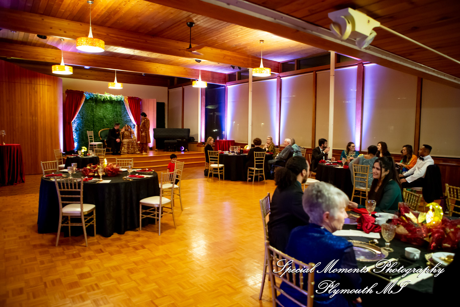 Faiza & Ian at Stone Chalet Bed and Breakfast Inn Ann Arbor MI wedding photograph