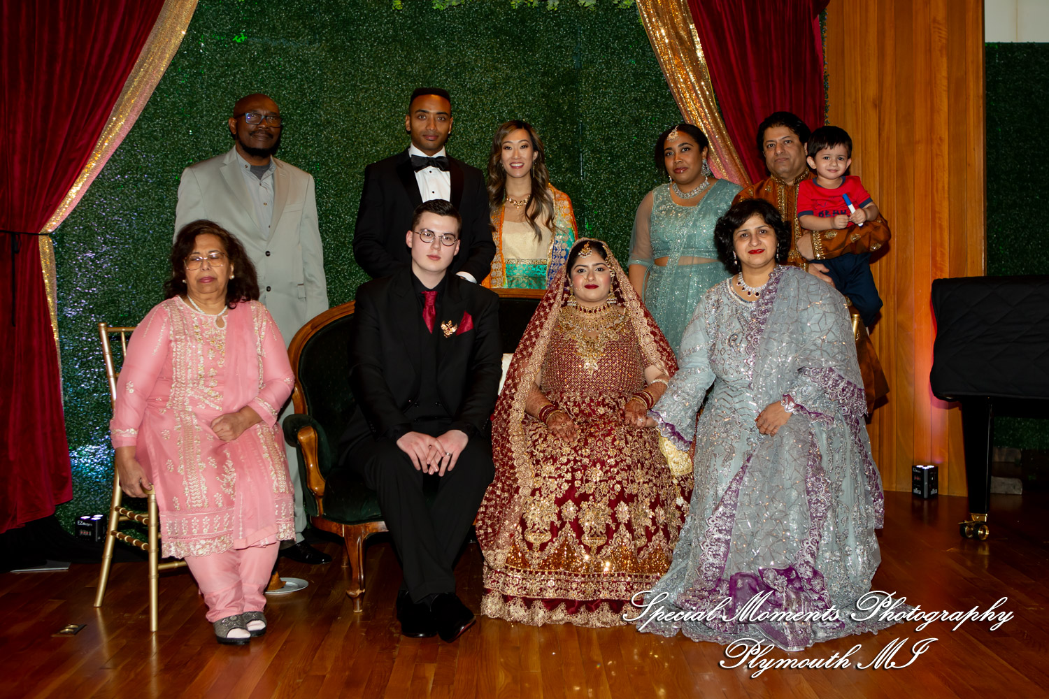 Faiza & Ian at Stone Chalet Bed and Breakfast Inn Ann Arbor MI wedding photograph