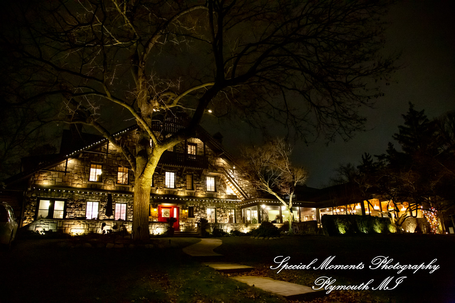 Faiza & Ian at Stone Chalet Bed and Breakfast Inn Ann Arbor MI wedding photograph