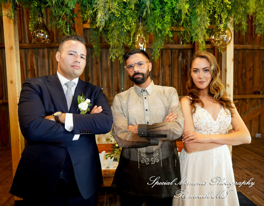 Melissa & Eric at MSU Tollgate Farm & Education Center Novi MI wedding photography