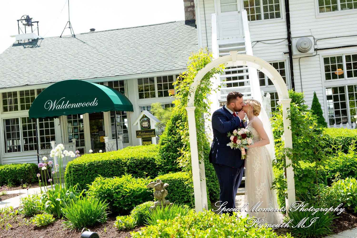 Christina & Jeffrey at Waldenwoods Wedding Venue Howell MI wedding photography