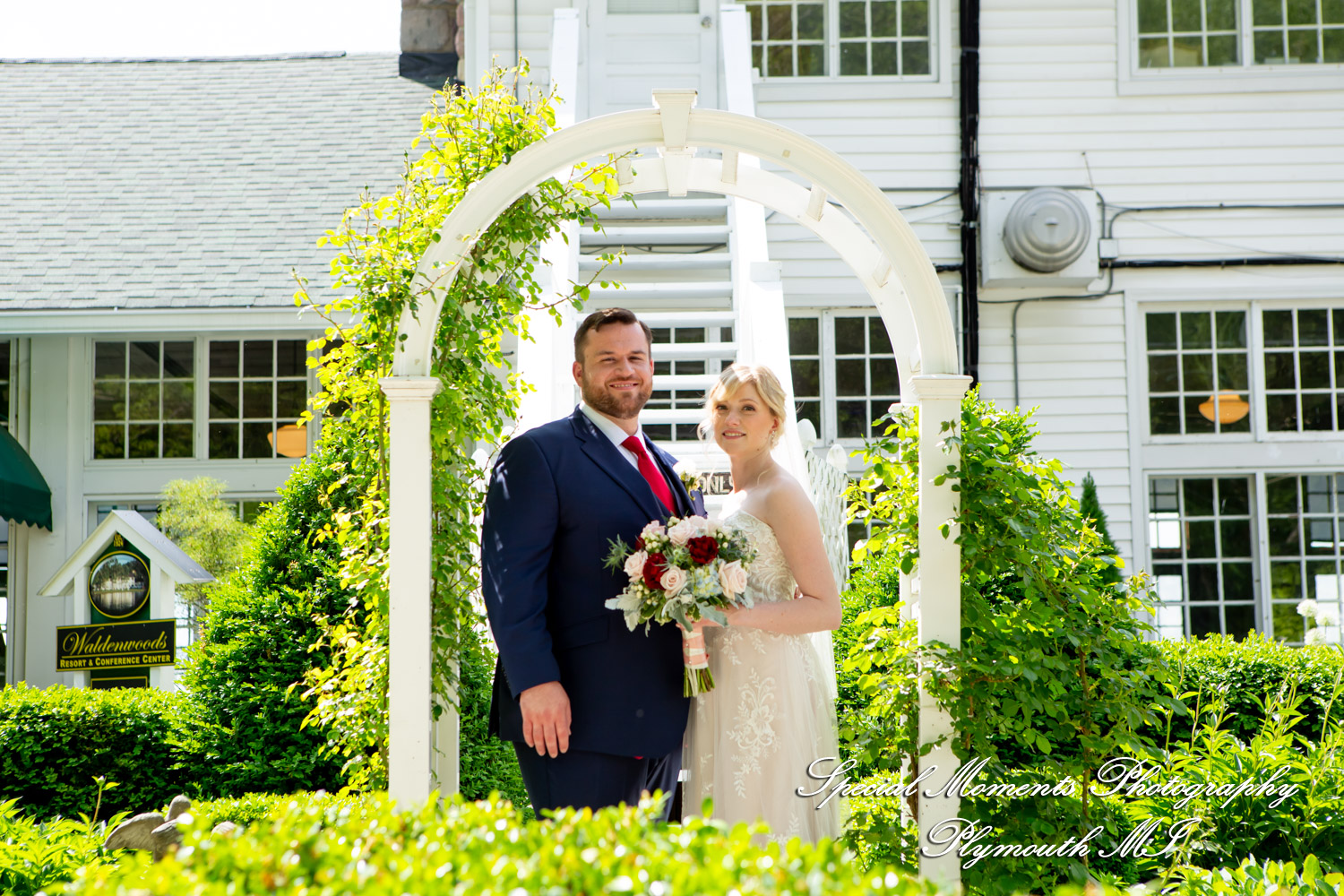 Christina & Jeffrey at Waldenwoods Wedding Venue Howell MI wedding photography