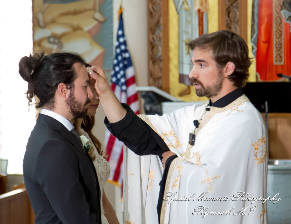 Leah & Bruno at St. Nicholas Greek Orthodox Troy MI wedding photography