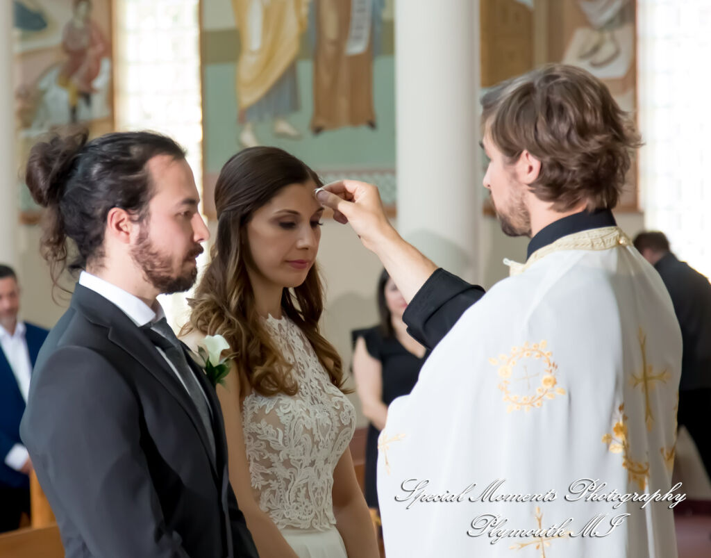 Leah & Bruno at St. Nicholas Greek Orthodox Troy MI wedding photography