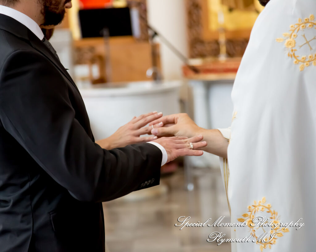 Leah & Bruno at St. Nicholas Greek Orthodox Troy MI wedding photography