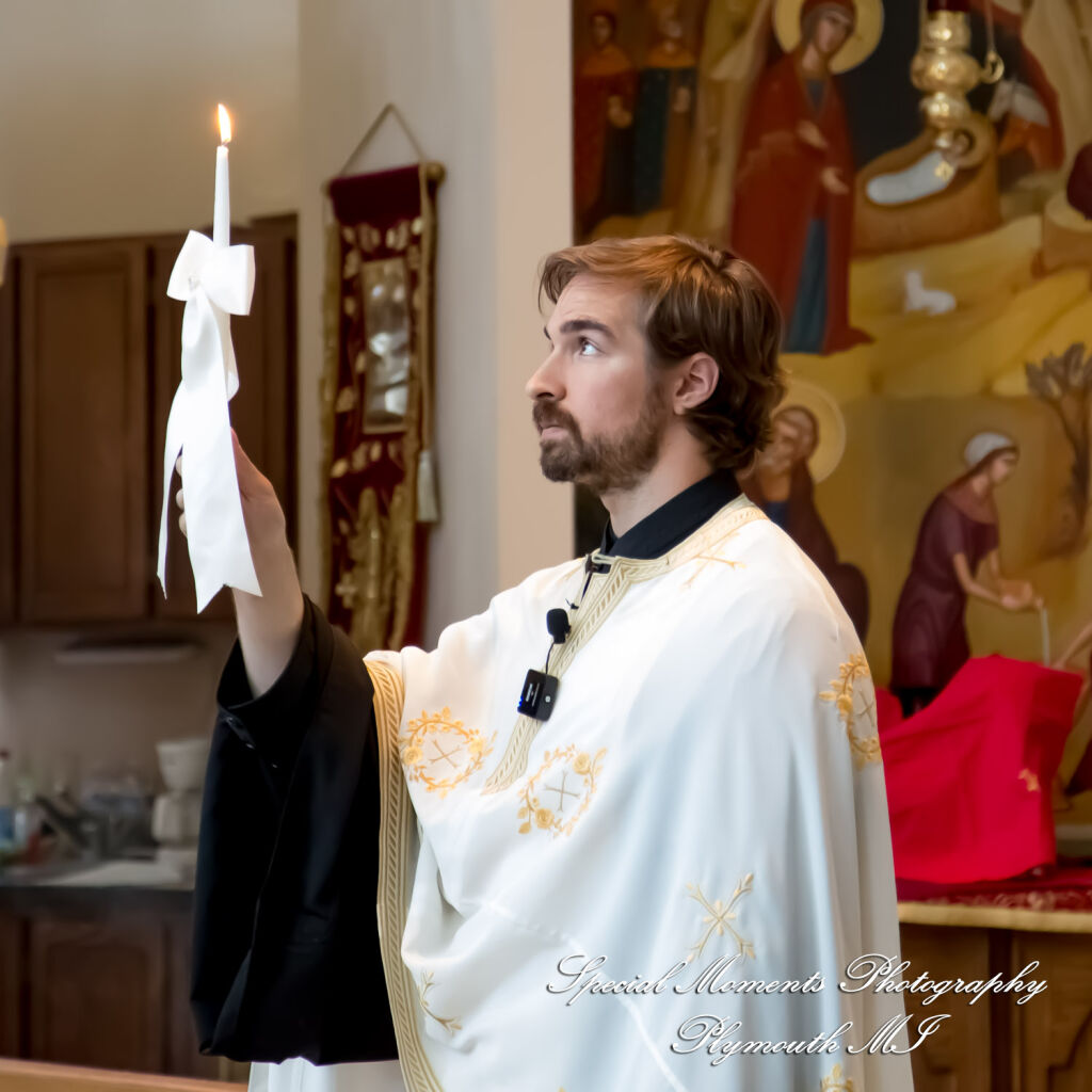 Leah & Bruno at St. Nicholas Greek Orthodox Troy MI wedding photography