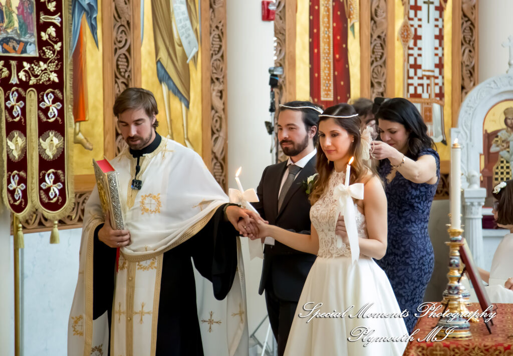 Leah & Bruno at St. Nicholas Greek Orthodox Troy MI wedding photography