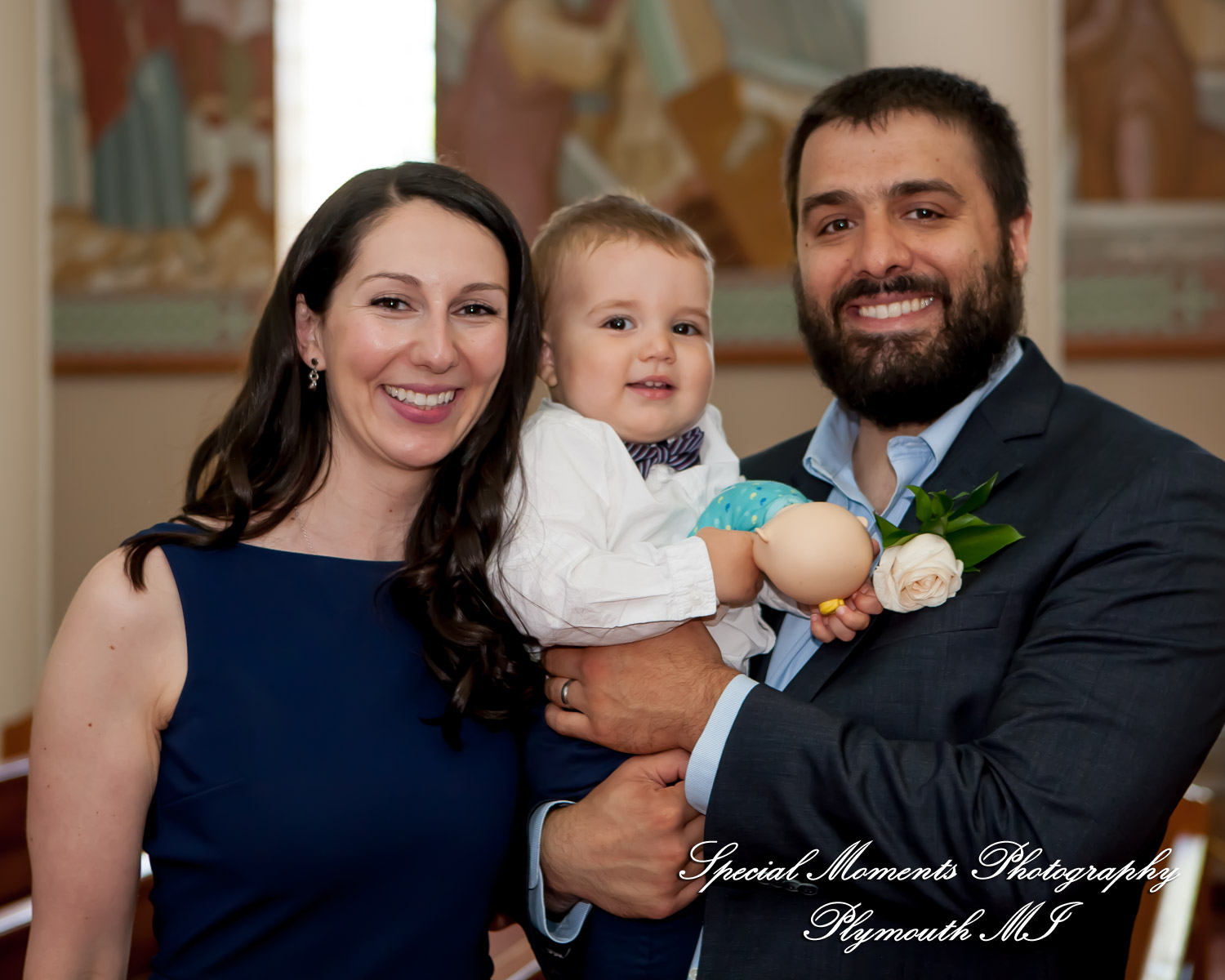 Leah & Bruno at St. Nicholas Greek Orthodox Troy MI wedding photography