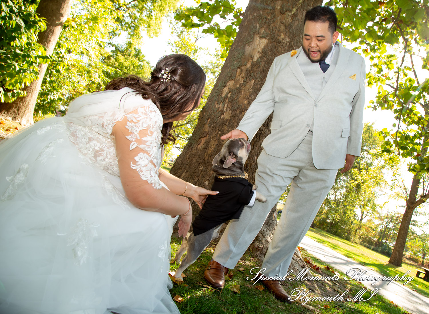 Gina & Jimmy at Dodge Park Clinton Twp. MI wedding photography
