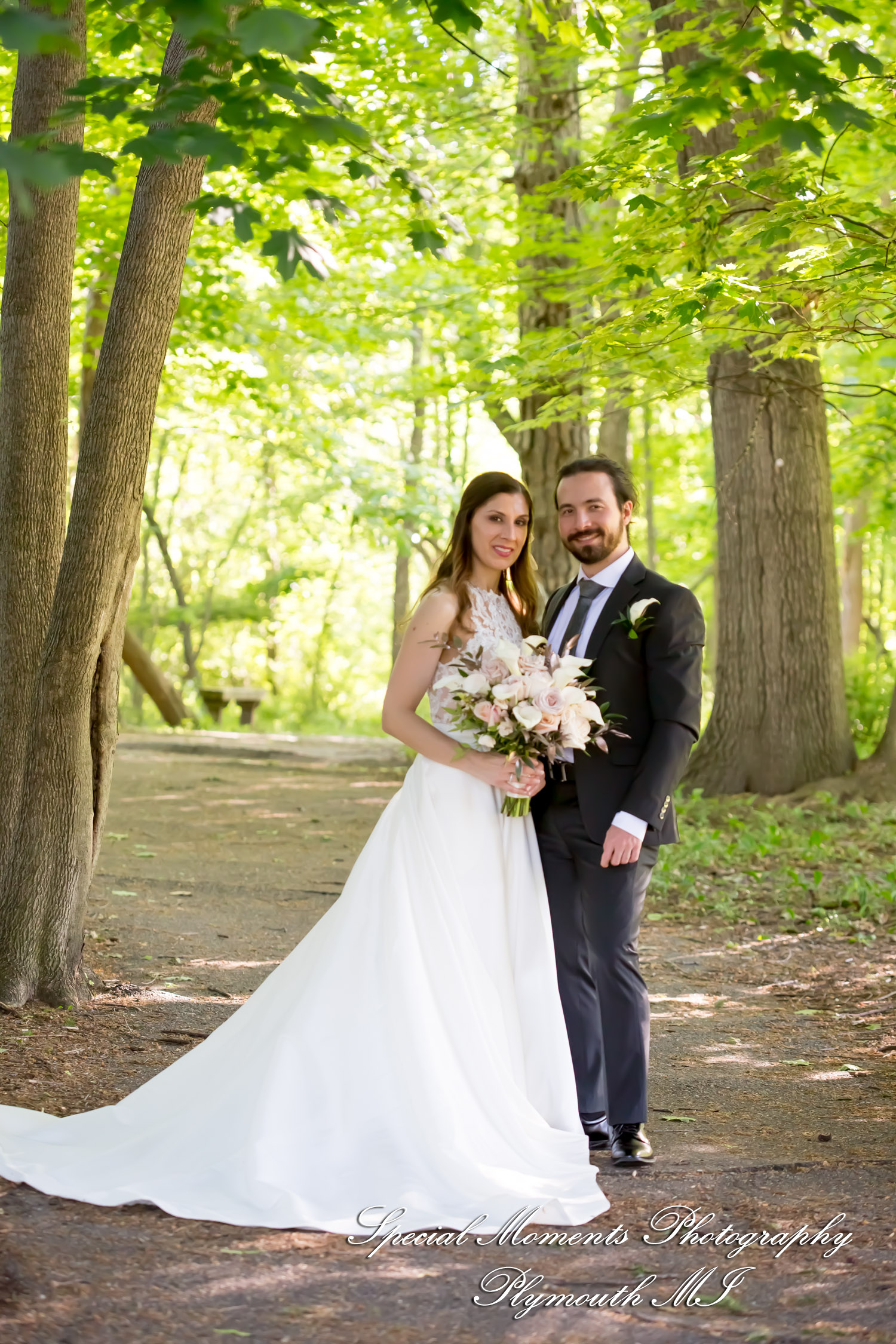 Leah & Bruno at Heritage Park Farmington Hills MI wedding photography