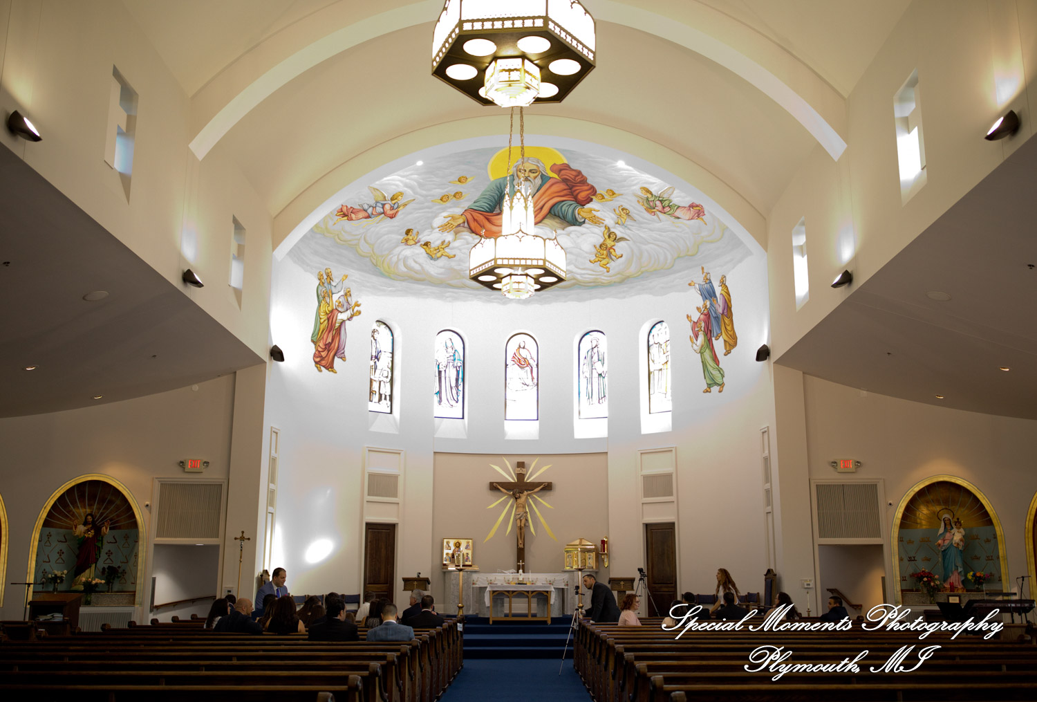 Miriam & Patrick at St. Thomas Chaldean Catholic West Bloomfield MI wedding photography