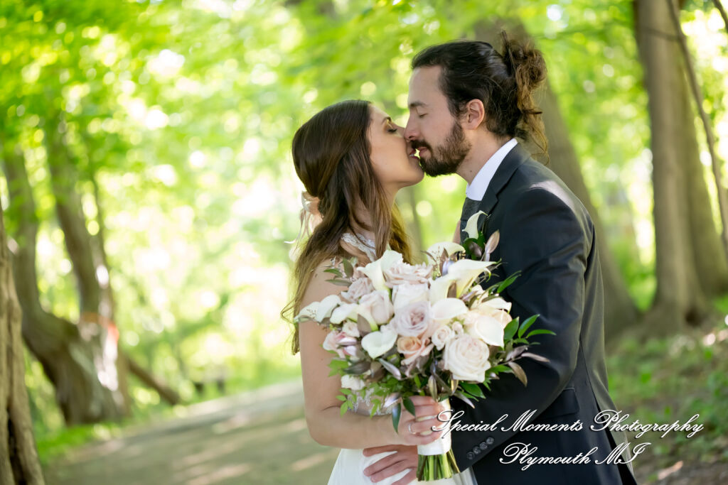 Leah & Bruno at Heritage Park Farmington Hills MI wedding photography
