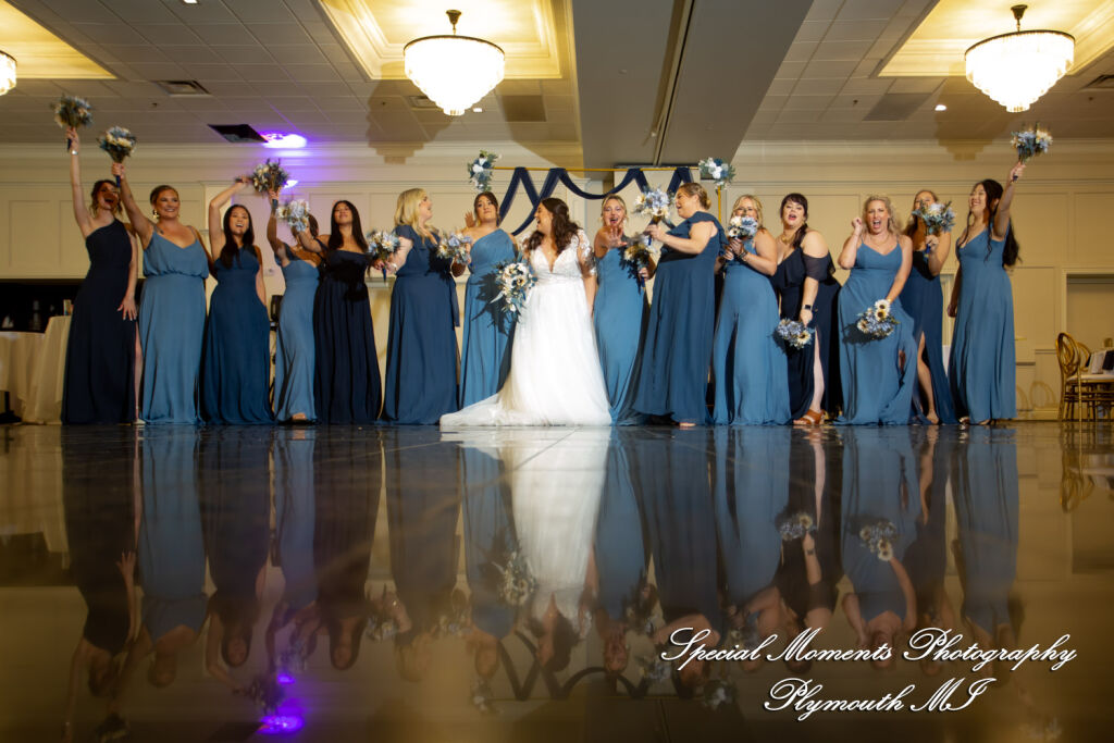 Gina & Jimmy at Macedonian Cultural Center Sterling Hts MI wedding photography