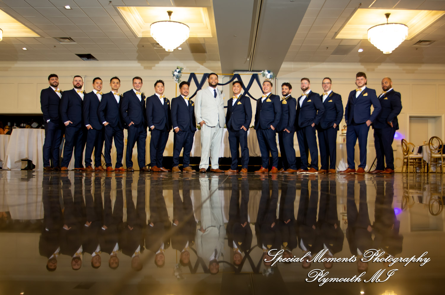 Gina & Jimmy at Macedonian Cultural Center Sterling Hts MI wedding photography