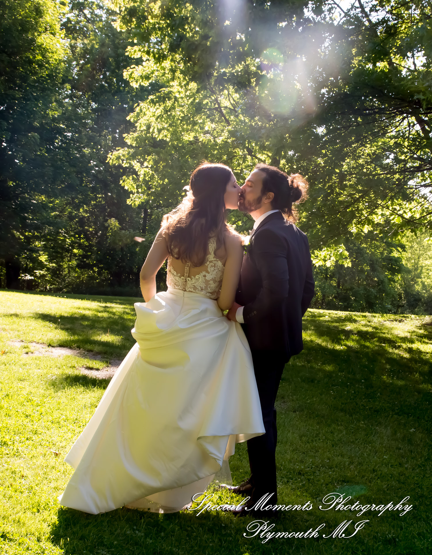 Leah & Bruno at Heritage Park Farmington Hills MI wedding photography