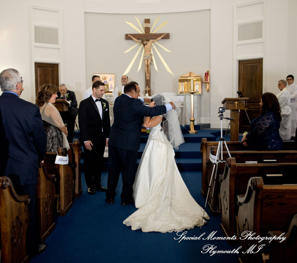 Miriam & Patrick at St. Thomas Chaldean Catholic West Bloomfield MI wedding photography