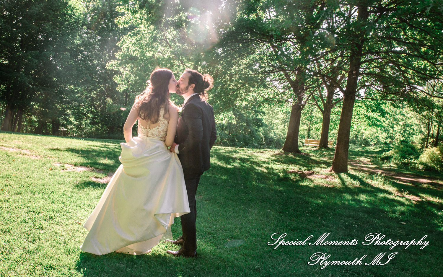 Leah & Bruno at Heritage Park Farmington Hills MI wedding photography