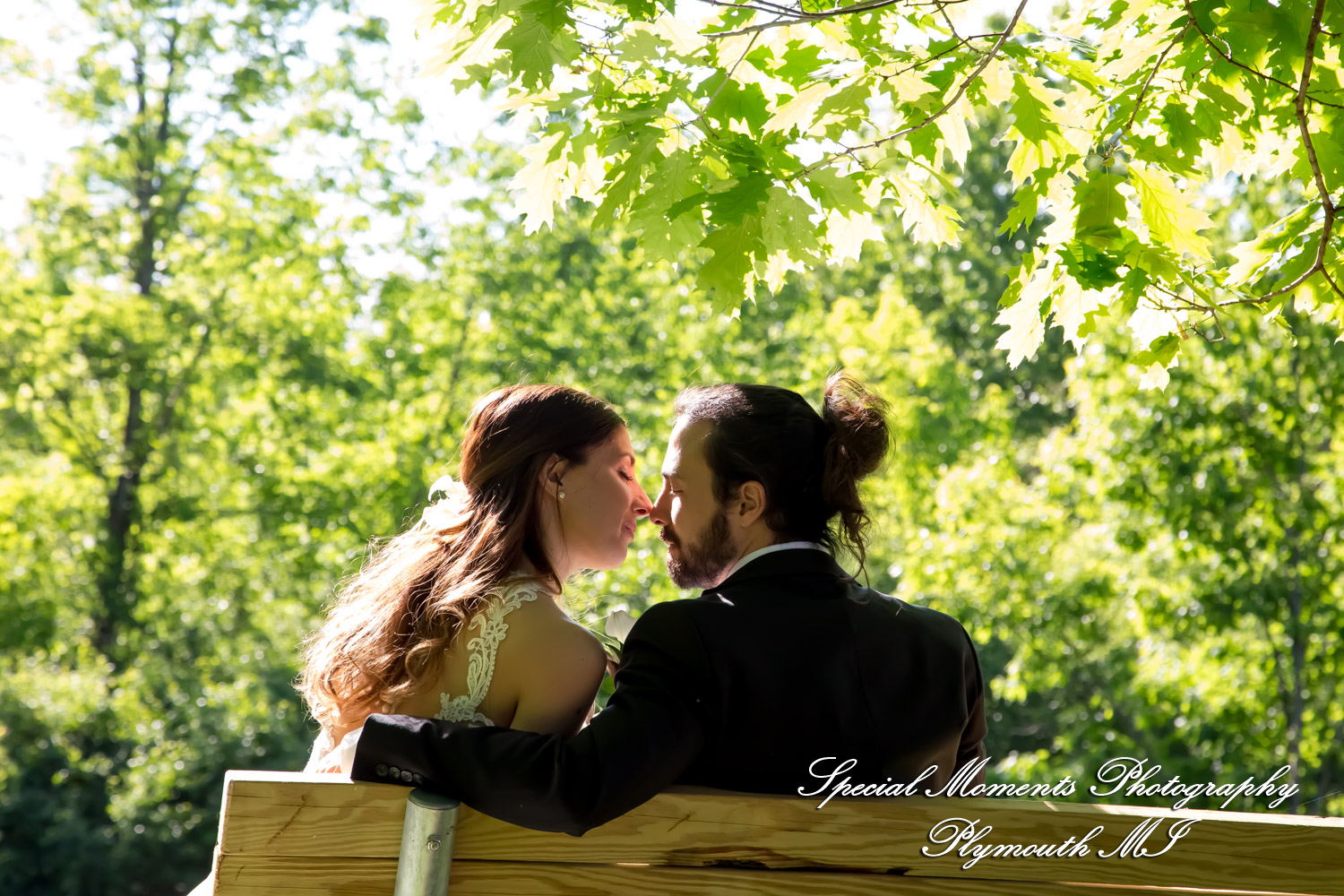 Leah & Bruno at Heritage Park Farmington Hills MI wedding photography