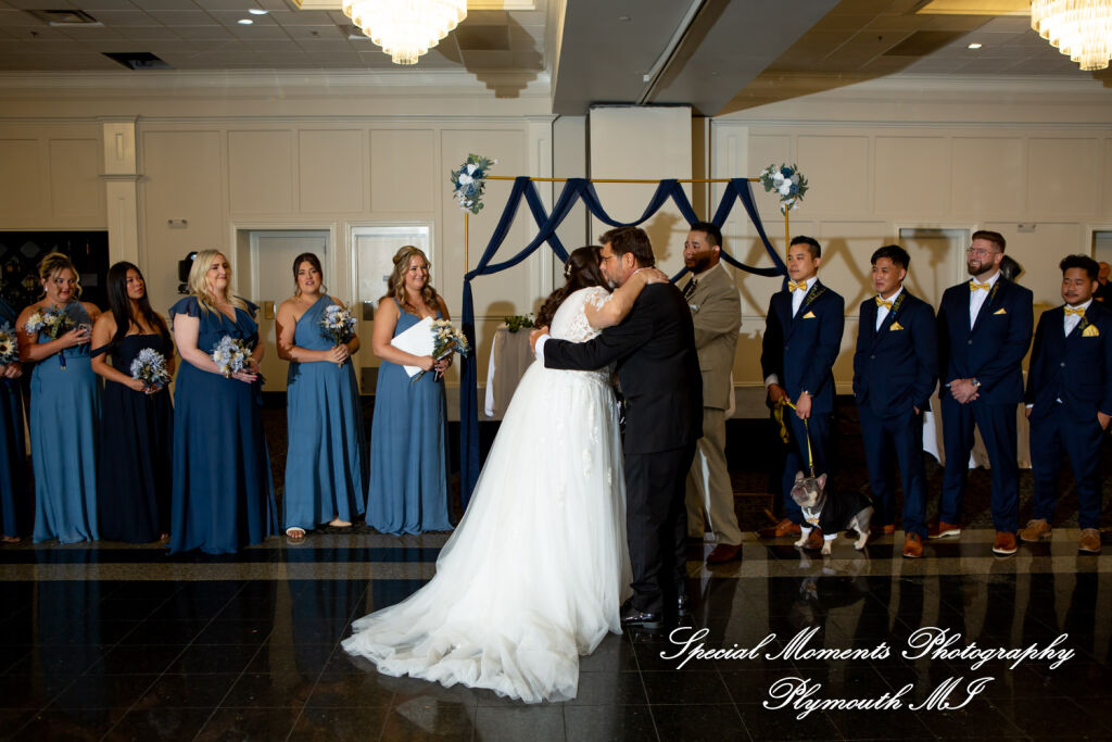 Gina & Jimmy at Macedonian Cultural Center Sterling Hts MI wedding photography